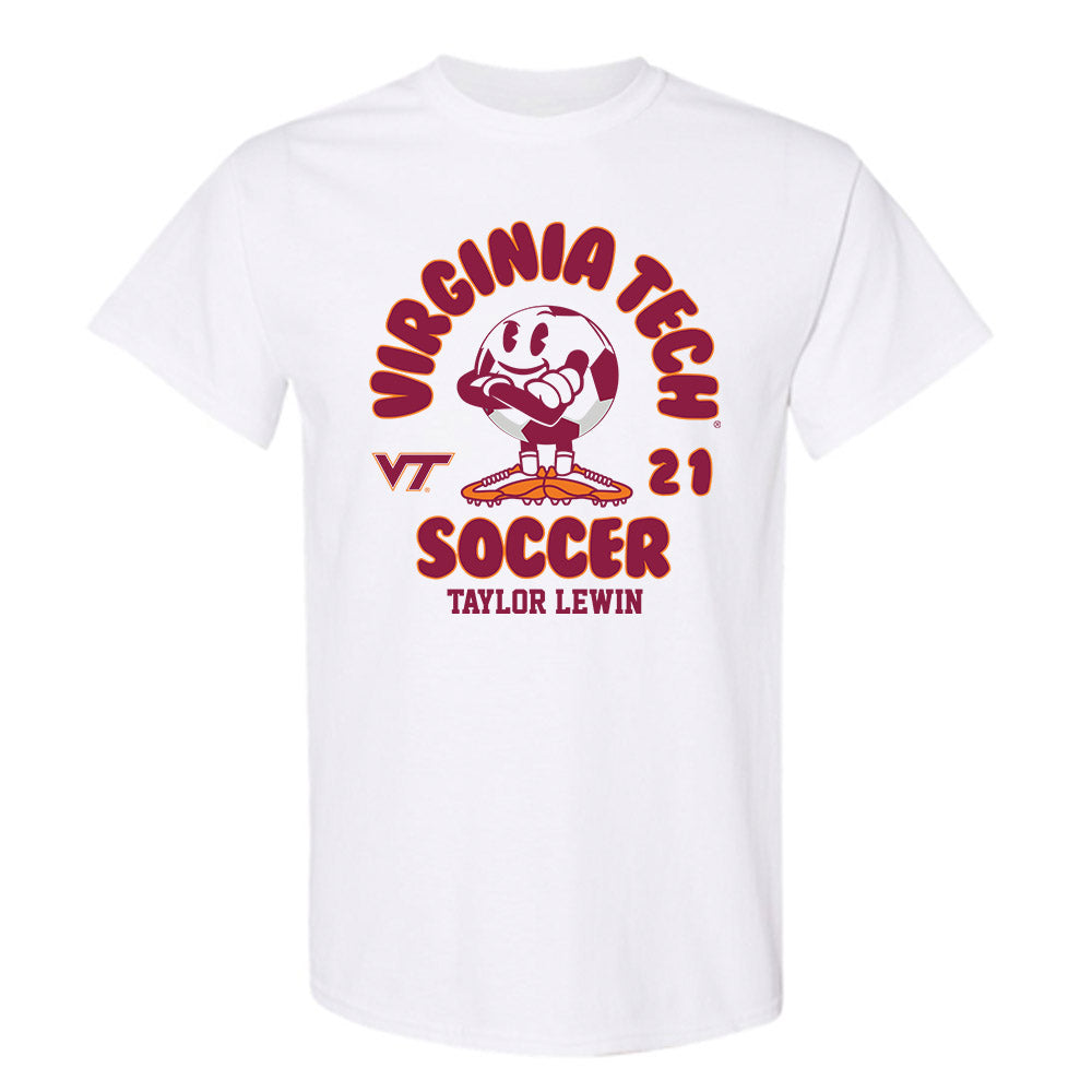 Virginia Tech - NCAA Women's Soccer : Taylor Lewin - Fashion Shersey T-Shirt-0