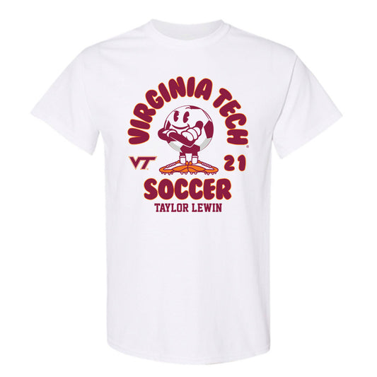 Virginia Tech - NCAA Women's Soccer : Taylor Lewin - Fashion Shersey T-Shirt-0