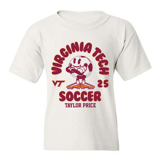 Virginia Tech - NCAA Women's Soccer : Taylor Price - Fashion Shersey Youth T-Shirt-0
