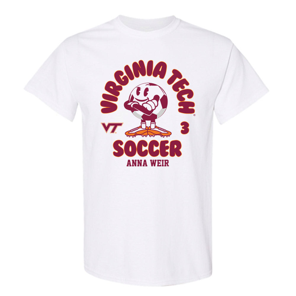Virginia Tech - NCAA Women's Soccer : Anna Weir - Fashion Shersey T-Shirt-0