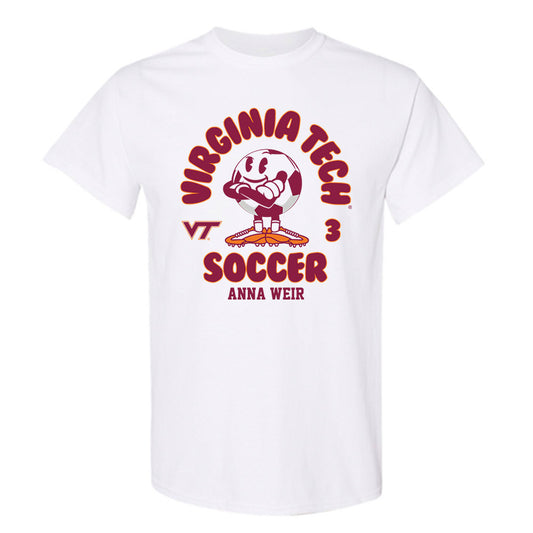 Virginia Tech - NCAA Women's Soccer : Anna Weir - Fashion Shersey T-Shirt-0