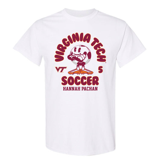 Virginia Tech - NCAA Women's Soccer : Hannah Pachan - Fashion Shersey T-Shirt-0