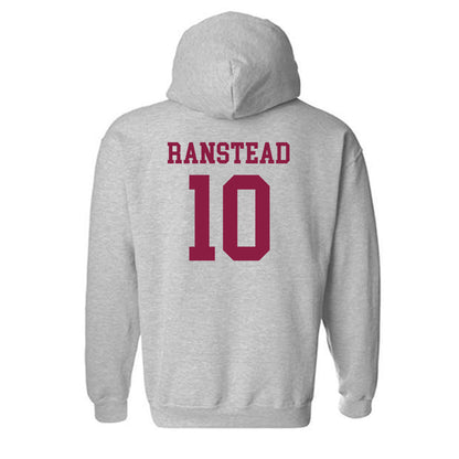 Virginia Tech - NCAA Women's Volleyball : Ainsley Ranstead - Fashion Shersey Hooded Sweatshirt-1