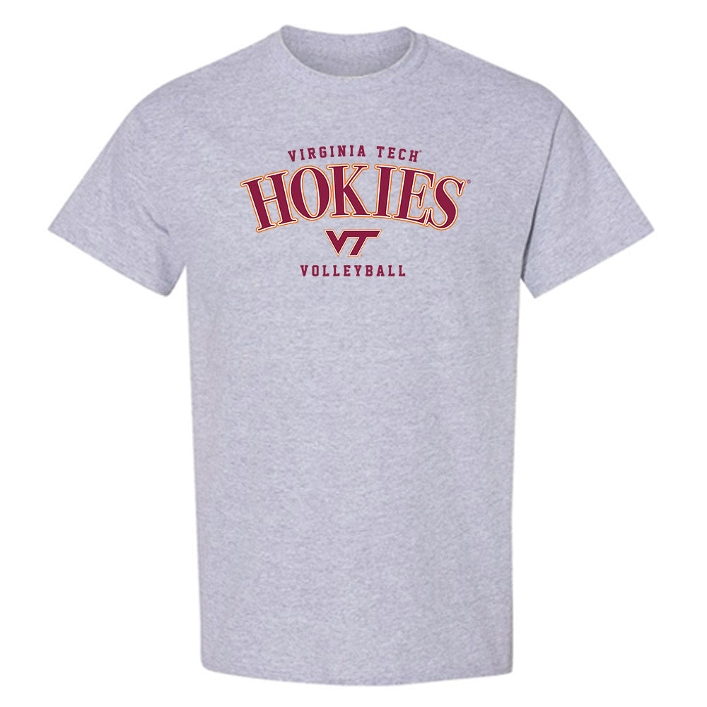 Virginia Tech - NCAA Women's Volleyball : Erica Fava - Fashion Shersey T-Shirt-0