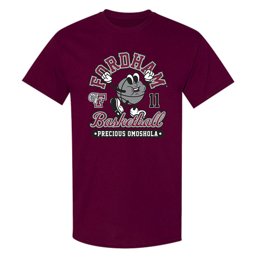 Fordham - NCAA Women's Basketball : Precious Omoshola - Fashion Shersey T-Shirt-0