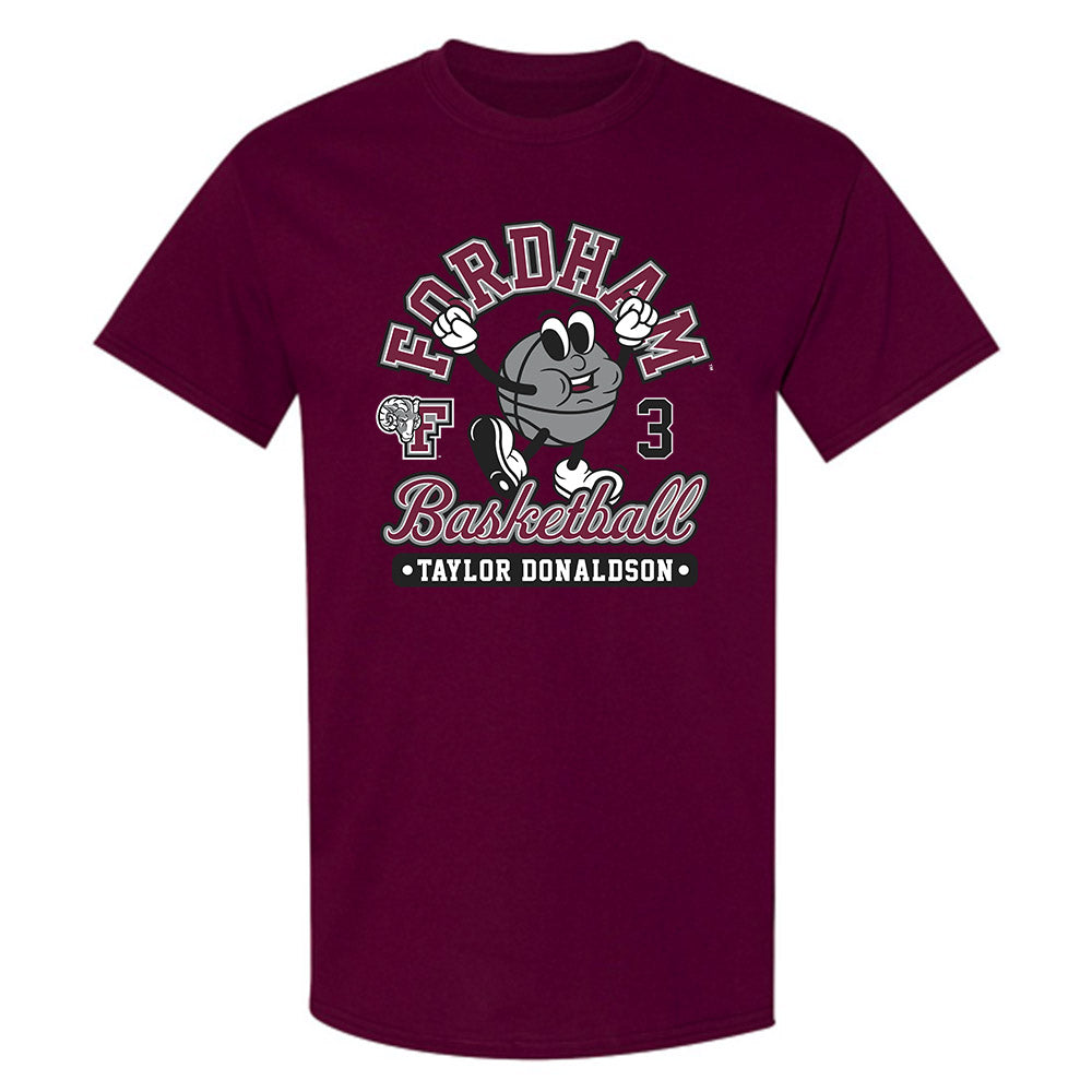 Fordham - NCAA Women's Basketball : Taylor Donaldson - Fashion Shersey T-Shirt-0