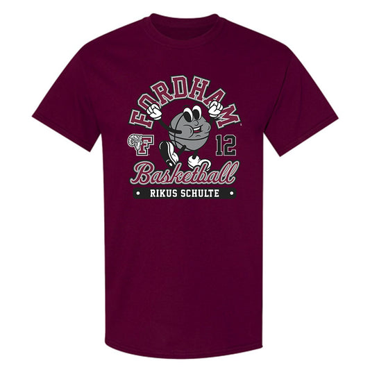 Fordham - NCAA Men's Basketball : Rikus Schulte - Fashion Shersey T-Shirt-0