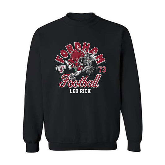 Fordham - NCAA Football : Leo Rick - Fashion Shersey Crewneck Sweatshirt-0