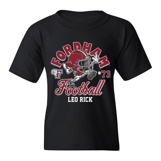 Fordham - NCAA Football : Leo Rick - Fashion Shersey Youth T-Shirt-0