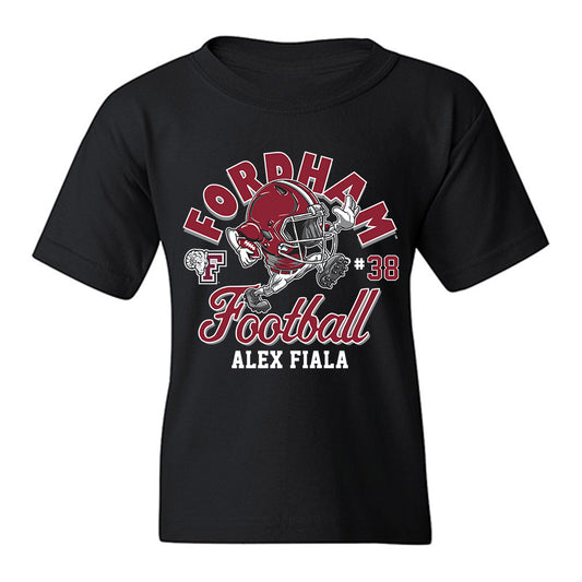 Fordham - NCAA Football : Alex Fiala - Fashion Shersey Youth T-Shirt-0