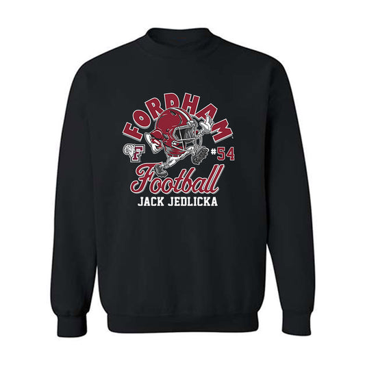 Fordham - NCAA Football : Jack Jedlicka - Fashion Shersey Crewneck Sweatshirt-0