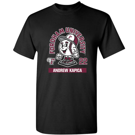 Fordham - NCAA Baseball : Andrew Kapica - Fashion Shersey T-Shirt-0
