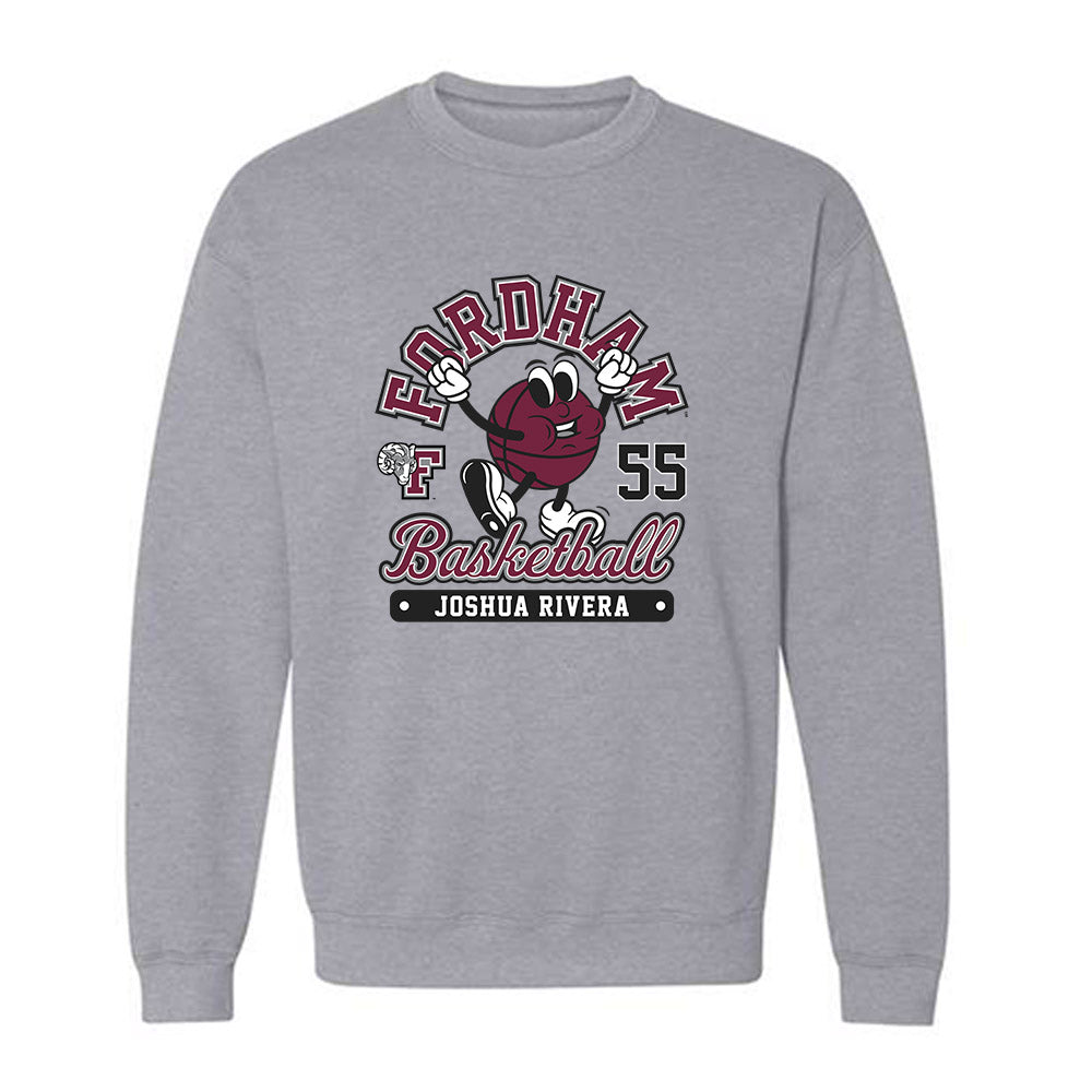 Fordham - NCAA Men's Basketball : Joshua Rivera - Crewneck Sweatshirt Fashion Shersey