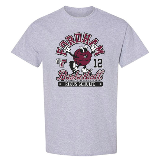 Fordham - NCAA Men's Basketball : Rikus Schulte - Fashion Shersey T-Shirt-0
