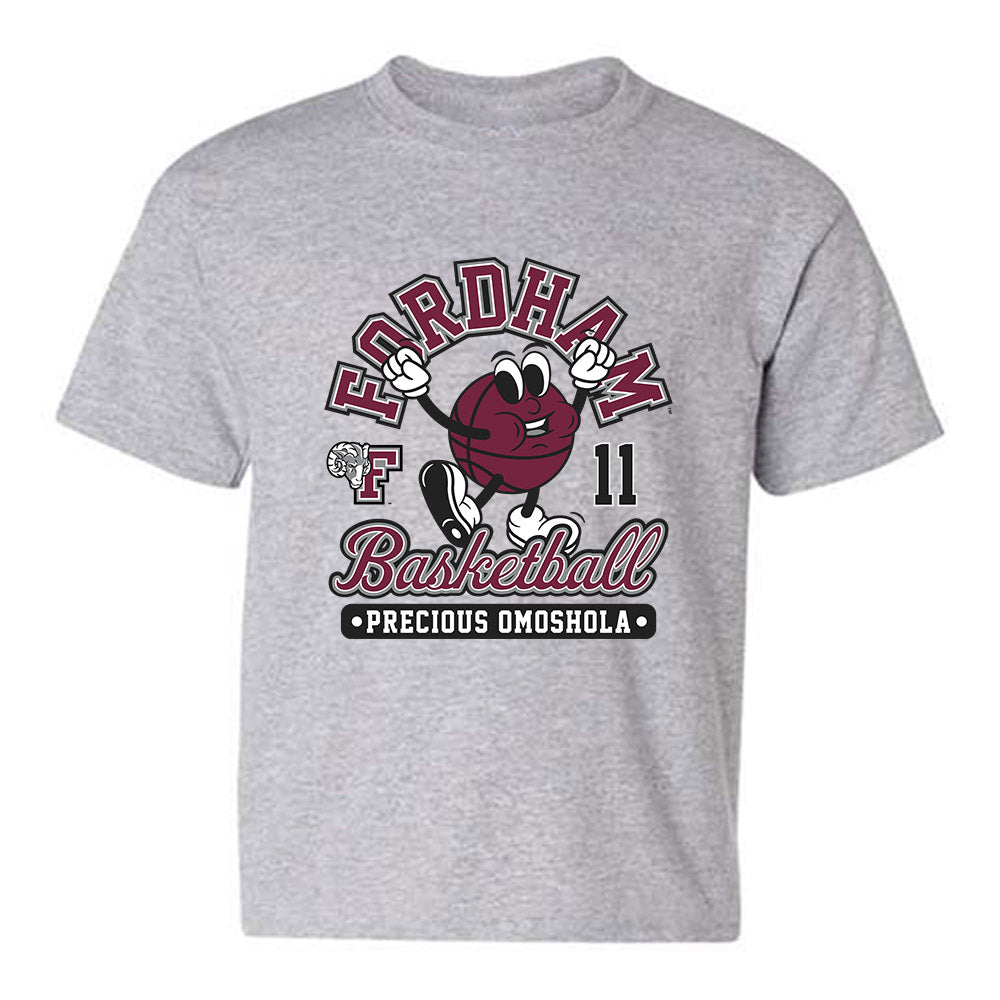 Fordham - NCAA Women's Basketball : Precious Omoshola - Fashion Shersey Youth T-Shirt-0
