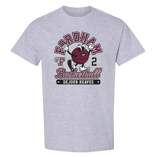 Fordham - NCAA Men's Basketball : Dejour Reaves - Fashion Shersey T-Shirt-0
