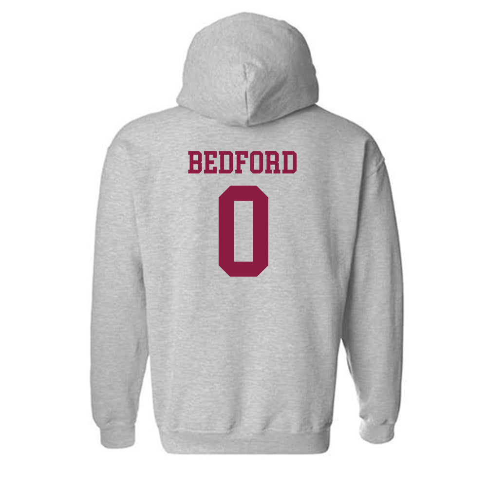 Virginia Tech - NCAA Men's Basketball : Jailen Bedford - Fashion Shersey Hooded Sweatshirt-1