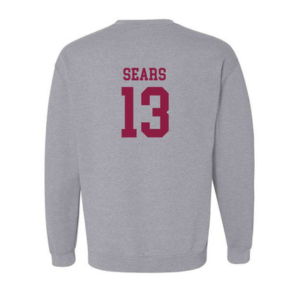 Virginia Tech - NCAA Women's Basketball : Kate Sears - Fashion Shersey Crewneck Sweatshirt-1