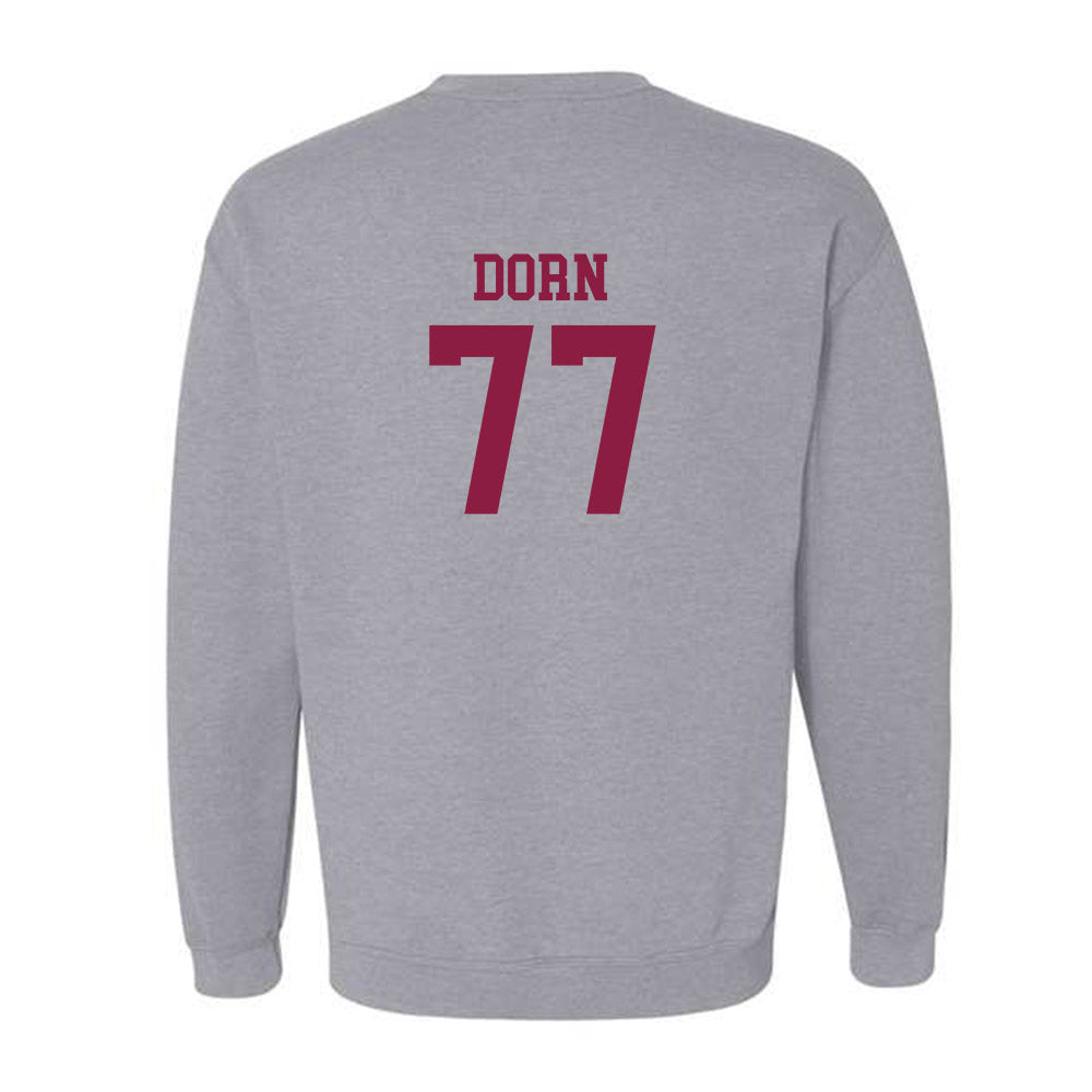Virginia Tech - NCAA Men's Basketball : Antonio Dorn - Fashion Shersey Crewneck Sweatshirt-1
