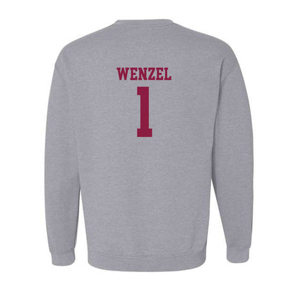 Virginia Tech - NCAA Women's Basketball : Carleigh Wenzel - Fashion Shersey Crewneck Sweatshirt-1