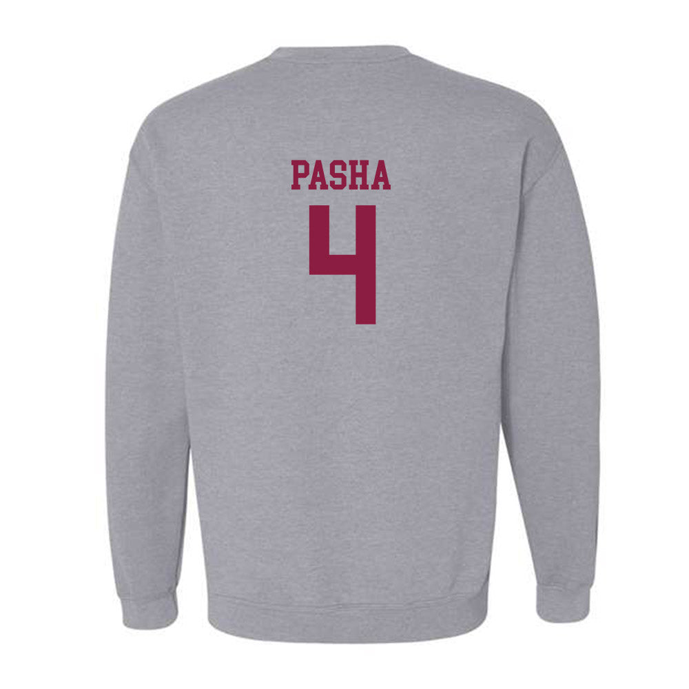 Virginia Tech - NCAA Men's Basketball : Izaiah Pasha - Fashion Shersey Crewneck Sweatshirt-1
