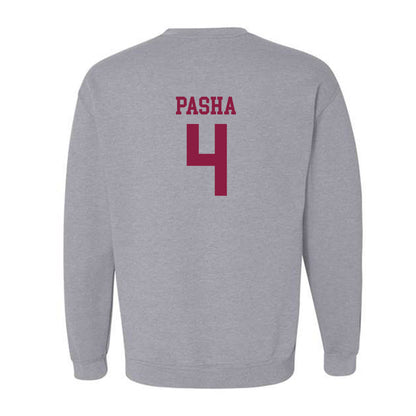 Virginia Tech - NCAA Men's Basketball : Izaiah Pasha - Fashion Shersey Crewneck Sweatshirt-1