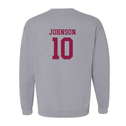 Virginia Tech - NCAA Men's Basketball : Tyler Johnson - Fashion Shersey Crewneck Sweatshirt-1