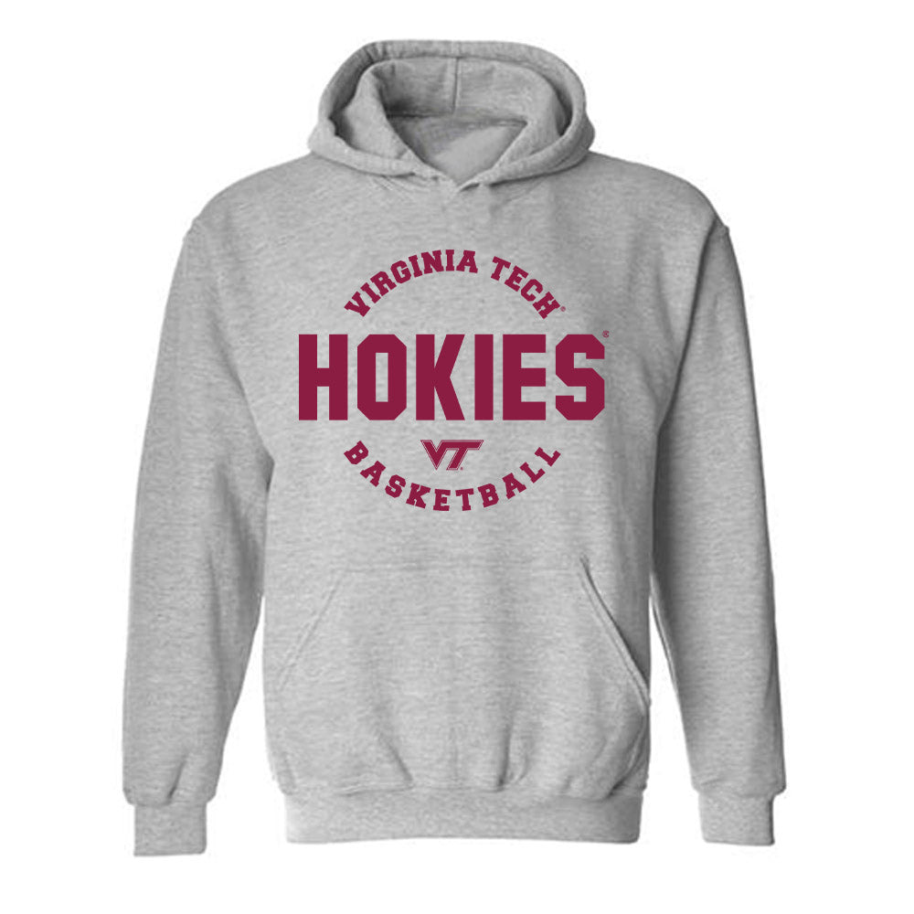 Virginia Tech - NCAA Men's Basketball : Jaydon Young - Fashion Shersey Hooded Sweatshirt