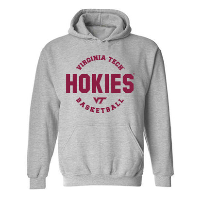 Virginia Tech - NCAA Men's Basketball : Antonio Dorn - Fashion Shersey Hooded Sweatshirt-0