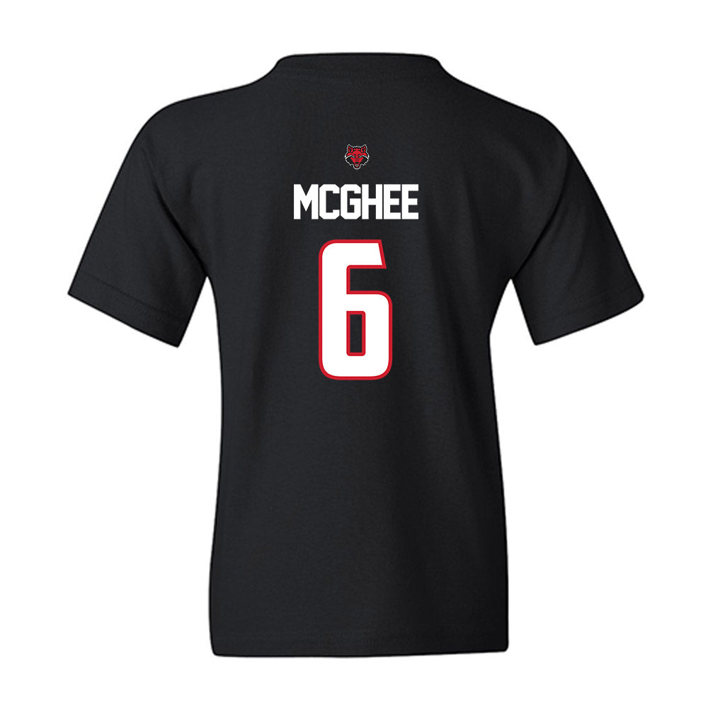 Arkansas State - NCAA Football : AG McGhee - Youth T-Shirt-1