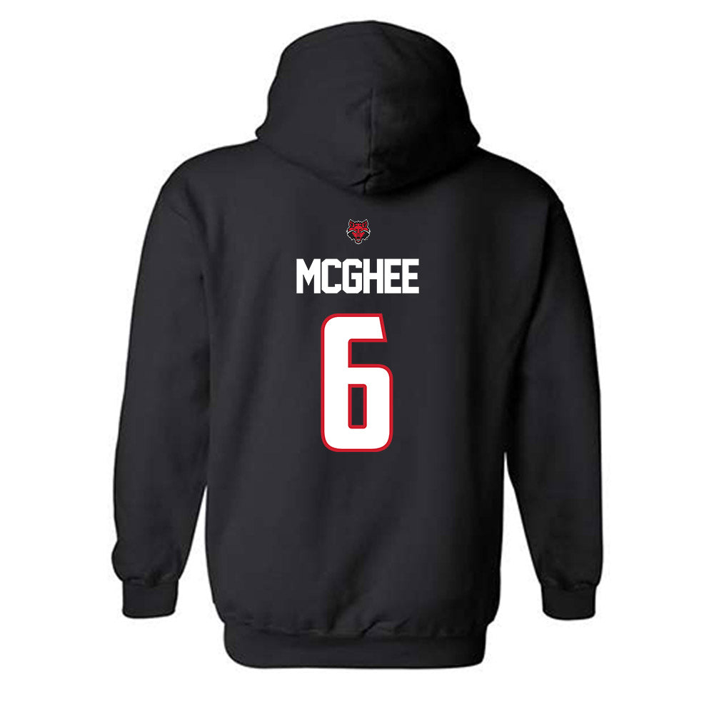 Arkansas State - NCAA Football : AG McGhee - Hooded Sweatshirt-1
