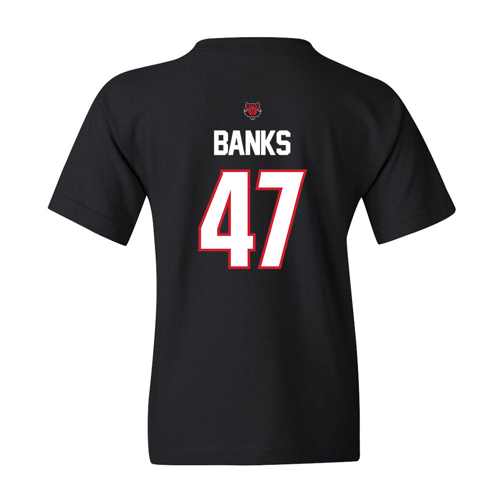 Arkansas State - NCAA Football : Lucas Banks - Youth T-Shirt