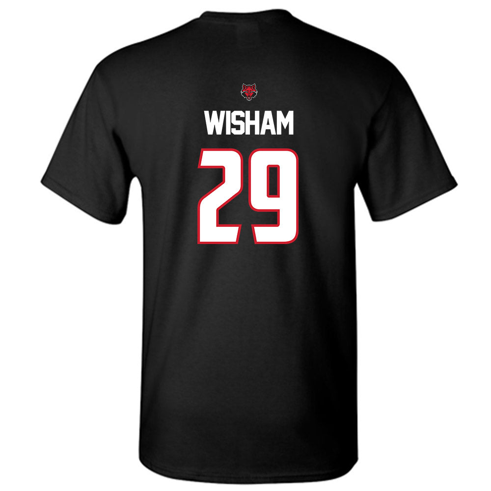 Arkansas State - NCAA Football : Luke Wisham - T-Shirt-1