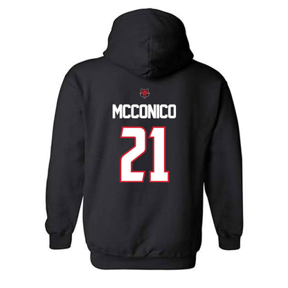 Arkansas State - NCAA Football : Malik McConico - Hooded Sweatshirt-1