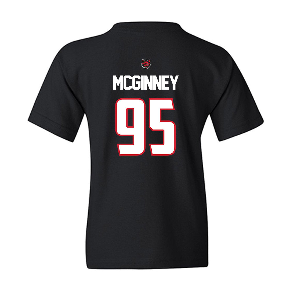 Arkansas State - NCAA Football : Jakwon Mcginney - Youth T-Shirt-1