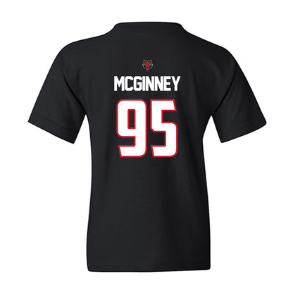 Arkansas State - NCAA Football : Jakwon Mcginney - Youth T-Shirt-1