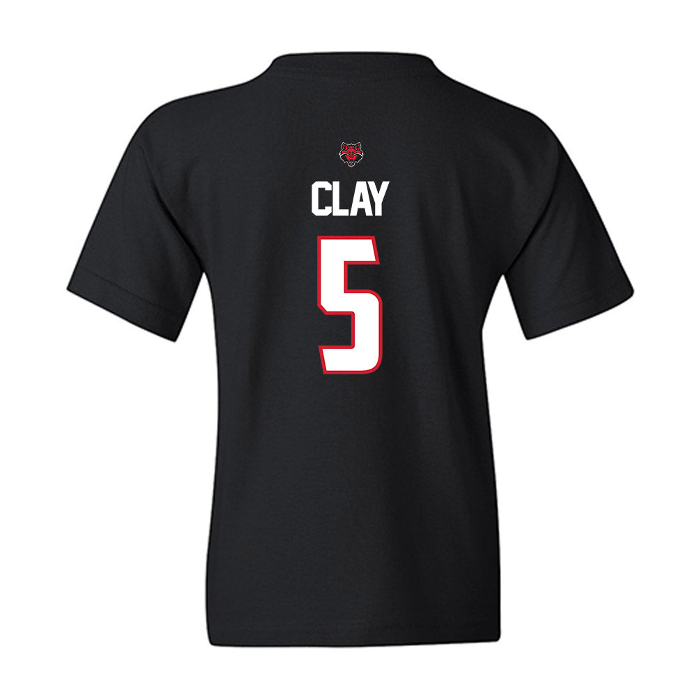 Arkansas State - NCAA Football : Kenyon Clay - Youth T-Shirt-1