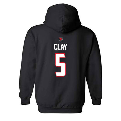 Arkansas State - NCAA Football : Kenyon Clay - Hooded Sweatshirt-1