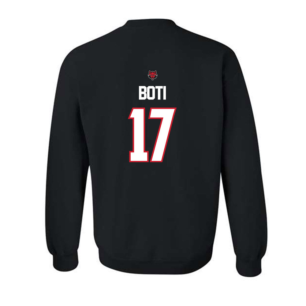 Arkansas State - NCAA Football : Christopher Boti - Crewneck Sweatshirt-1