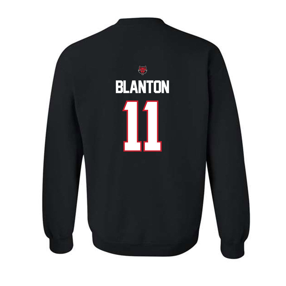 Arkansas State - NCAA Football : Demarcco Blanton - Crewneck Sweatshirt-1