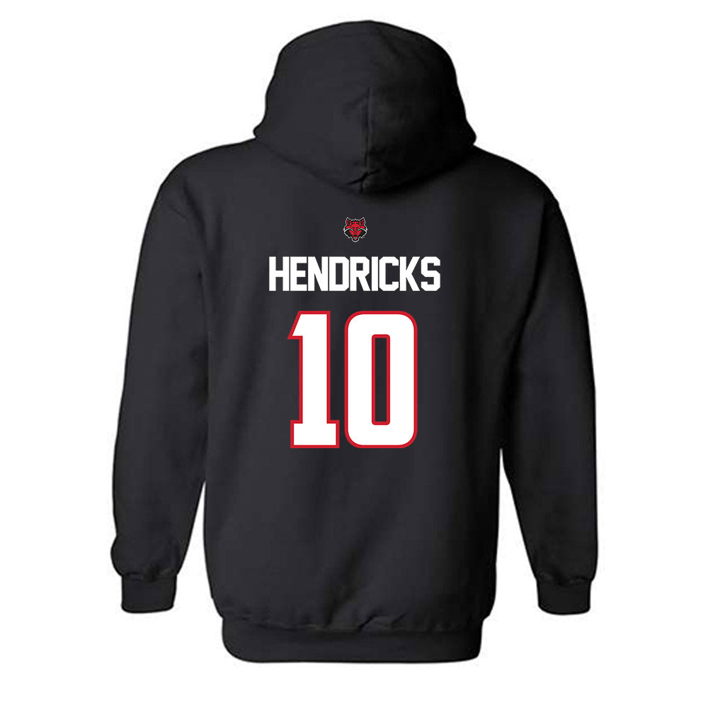 Arkansas State - NCAA Football : DeMarcus Hendricks - Hooded Sweatshirt-1