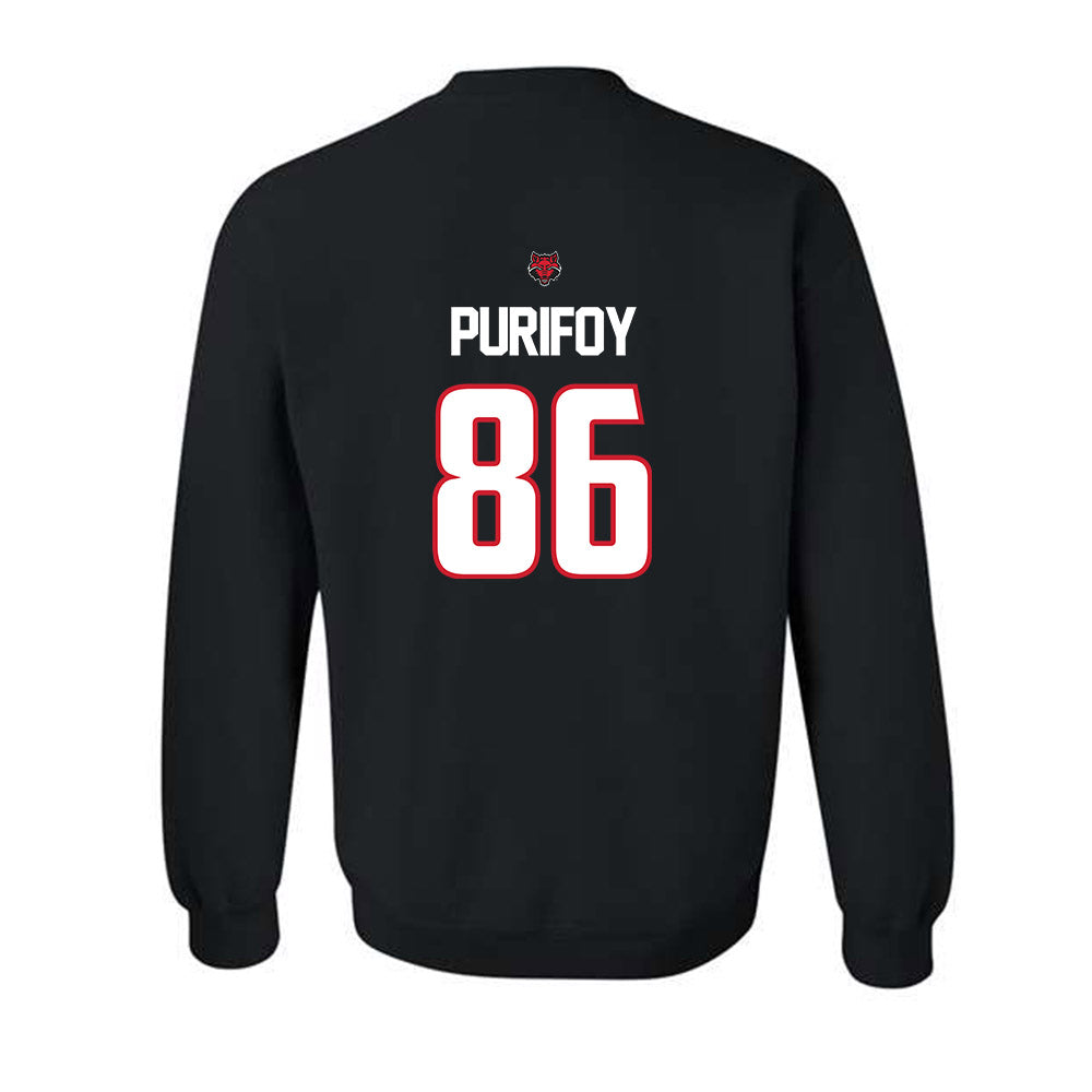 Arkansas State - NCAA Football : Skylar Purifoy - Crewneck Sweatshirt