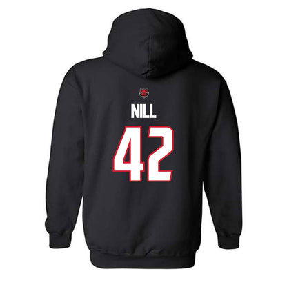 Arkansas State - NCAA Football : Kyle Nill - Hooded Sweatshirt-1