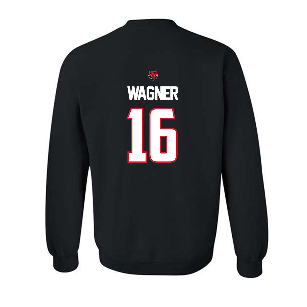Arkansas State - NCAA Football : Bj Wagner - Crewneck Sweatshirt-1