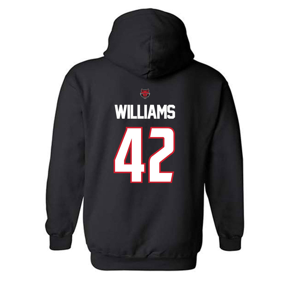 Arkansas State - NCAA Football : Shaun Williams - Hooded Sweatshirt-1