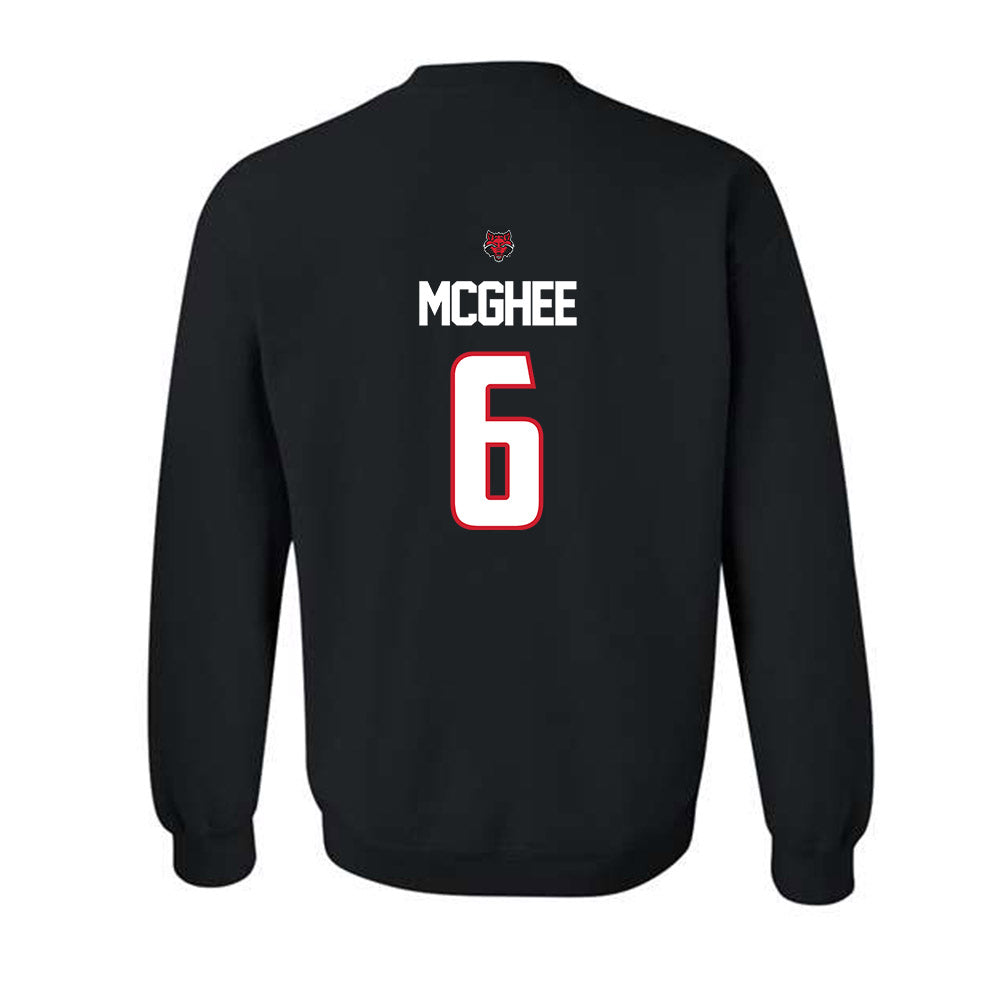 Arkansas State - NCAA Football : AG McGhee - Crewneck Sweatshirt-1