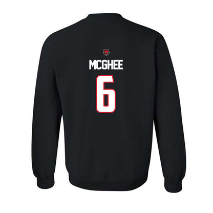 Arkansas State - NCAA Football : AG McGhee - Crewneck Sweatshirt-1