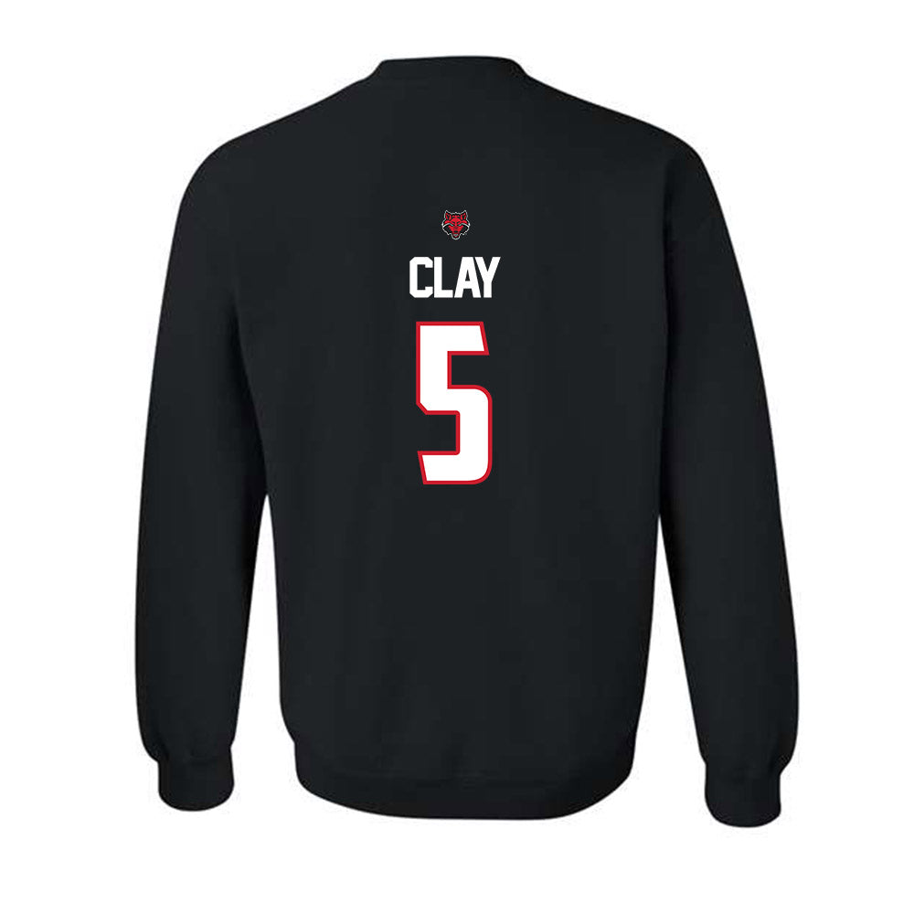 Arkansas State - NCAA Football : Kenyon Clay - Crewneck Sweatshirt-1