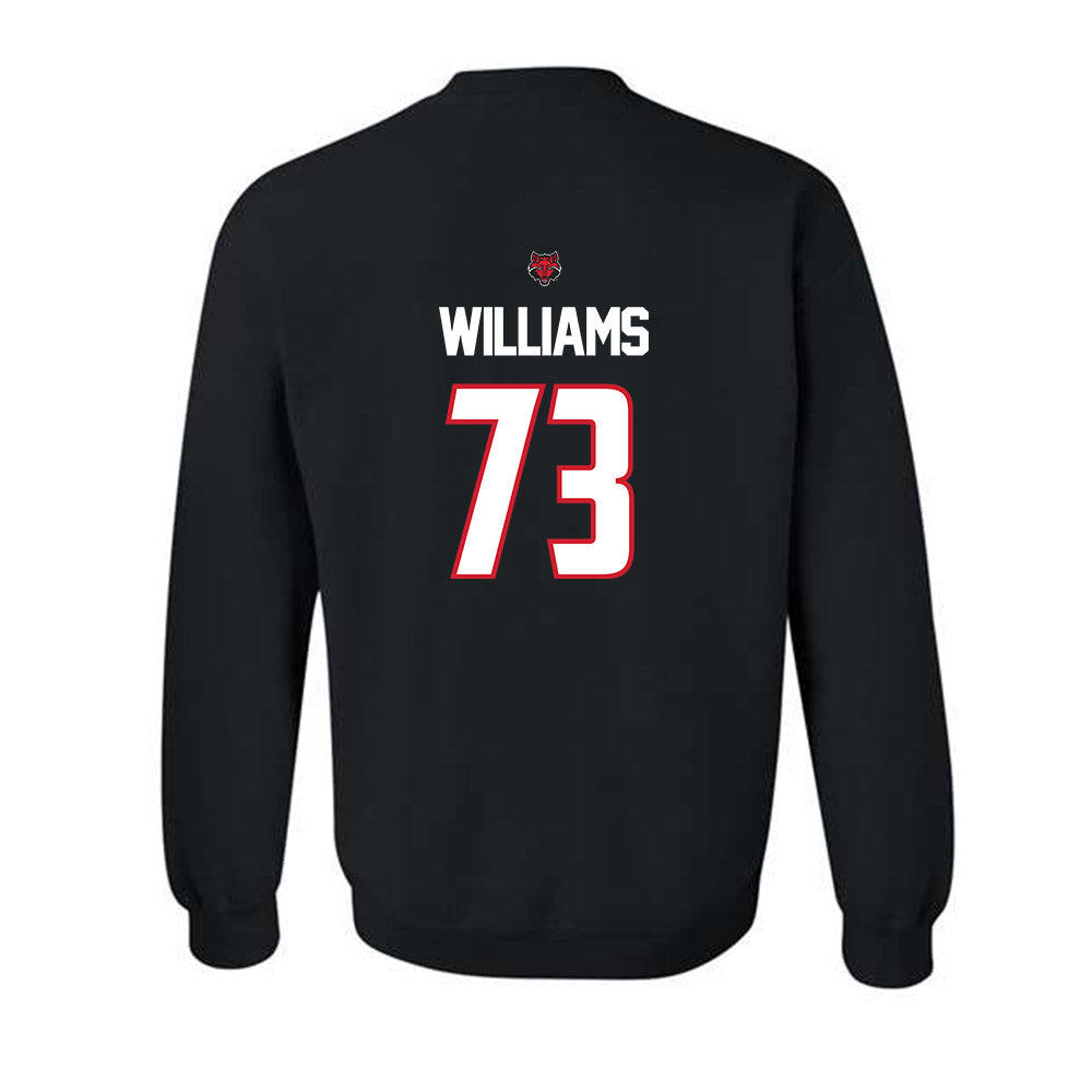 Arkansas State - NCAA Football : Kobe Williams - Crewneck Sweatshirt-1