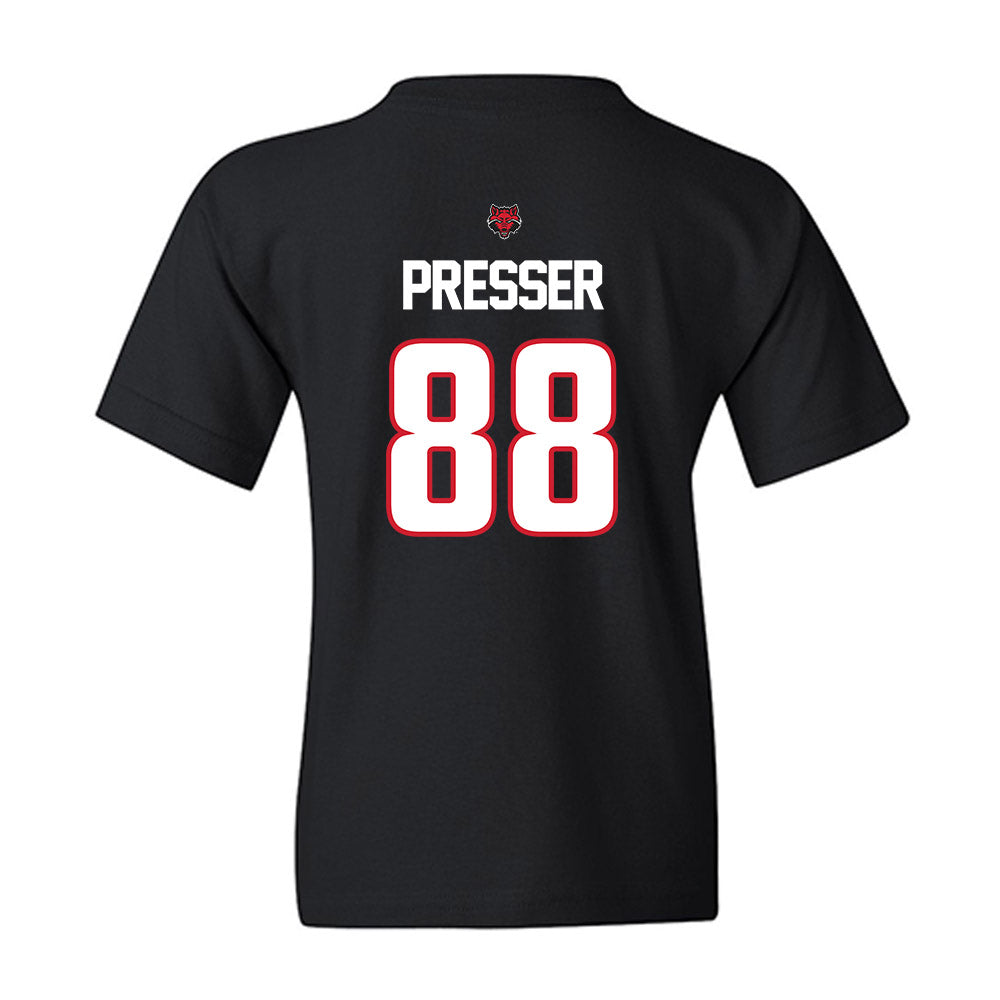 Arkansas State - NCAA Football : Calen Presser - Youth T-Shirt-1
